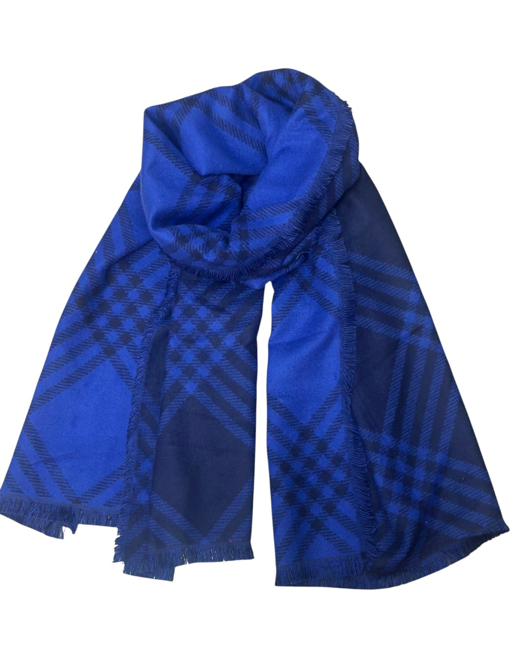 Criss Cross Wrap — Navy & Cobalt Blue
