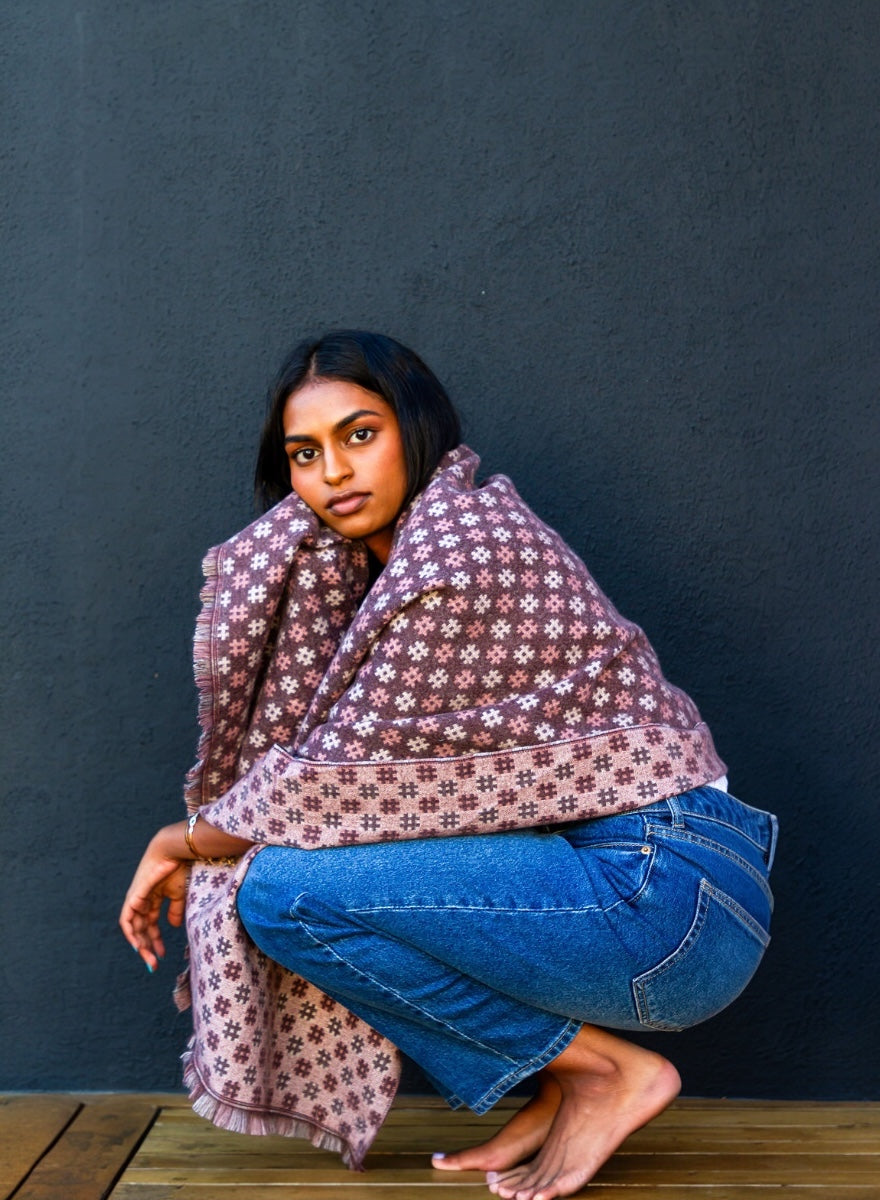 Crisscross Blanket Scarf