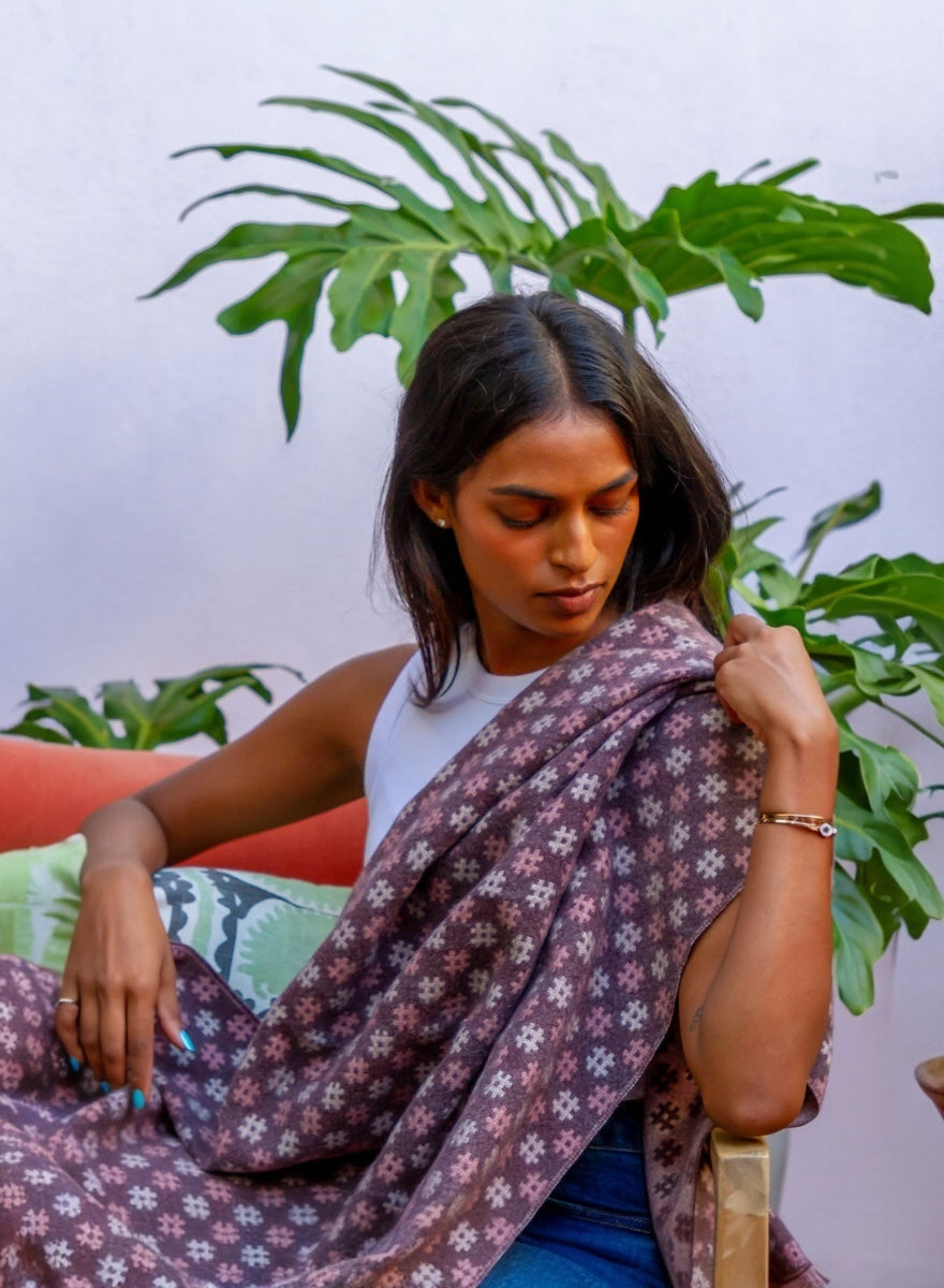 Crisscross Blanket Scarf