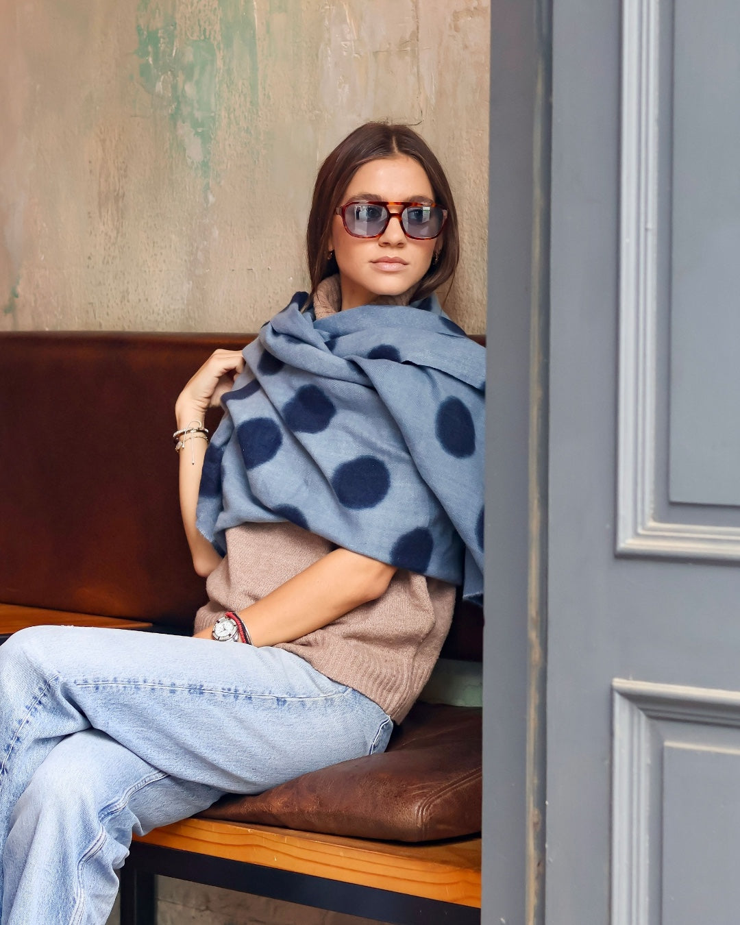 Denim Spot Wrap
