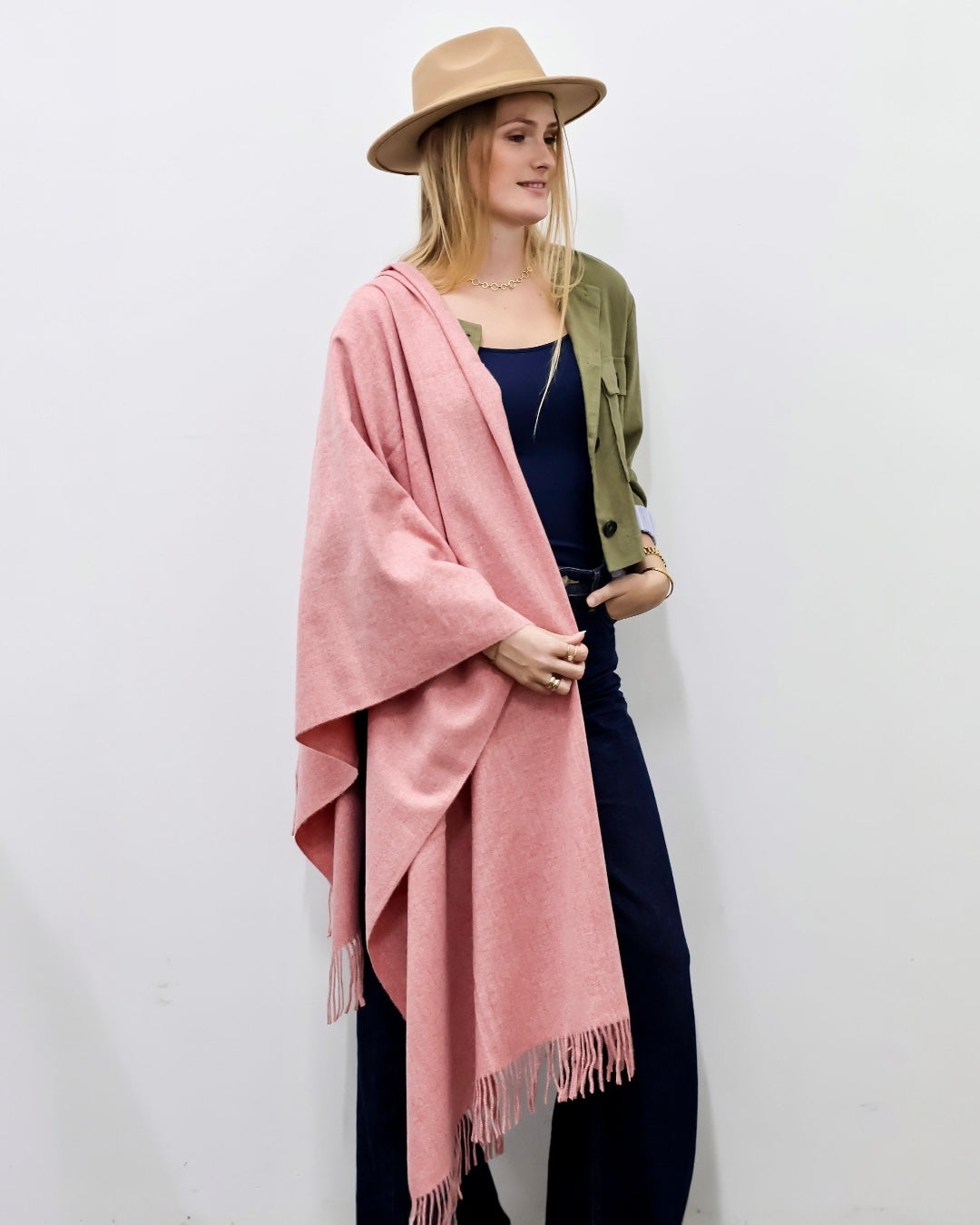 Classic Wrap — Coral