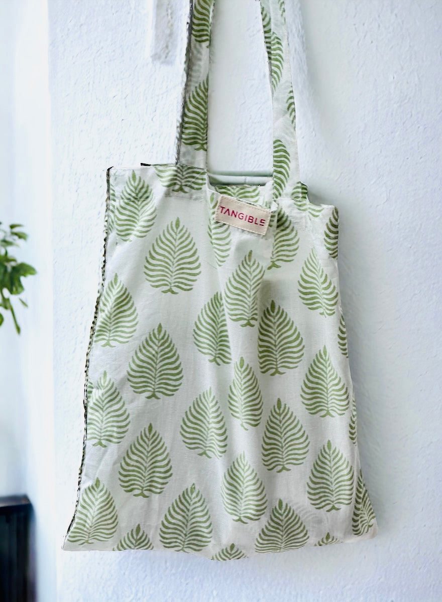 Sage Leaf | Short Shirt & Long Pant Pyjama Set