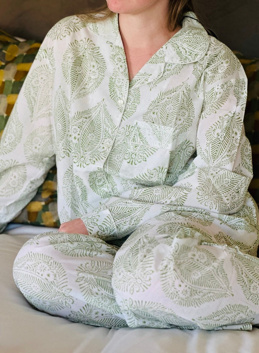 Forest Fern | Long Pyjama Set (XL only)