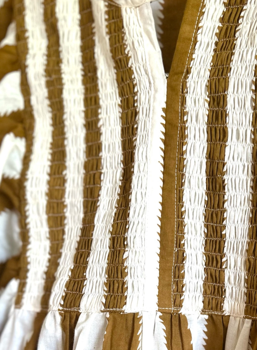 The Kumo Dress in Cotton | Ochre