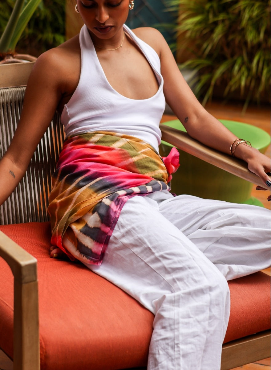 Blurred Stripes | Vibrant Sunset