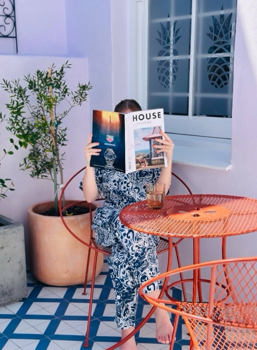 Beach Club | Short Shirt & Long Pant Pyjama Set