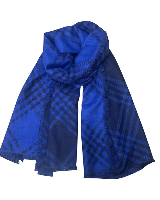 Criss Cross Wrap — Navy & Cobalt Blue