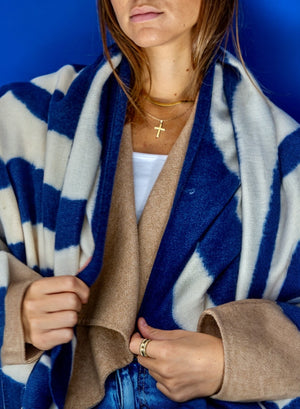 Open image in slideshow, Zebra Love Blanket Scarf
