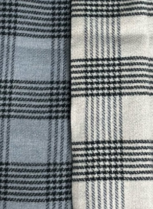 Open image in slideshow, Reversible Glen Check Scarf
