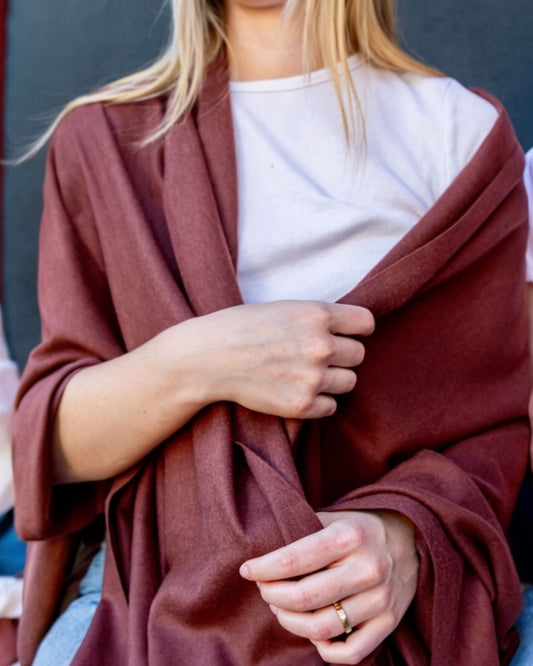 Classic Pashmina — Espresso