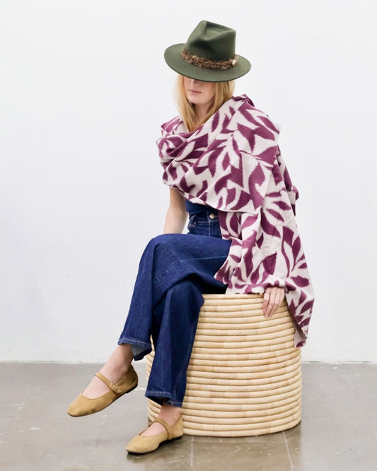 Burgundy Branch Wrap